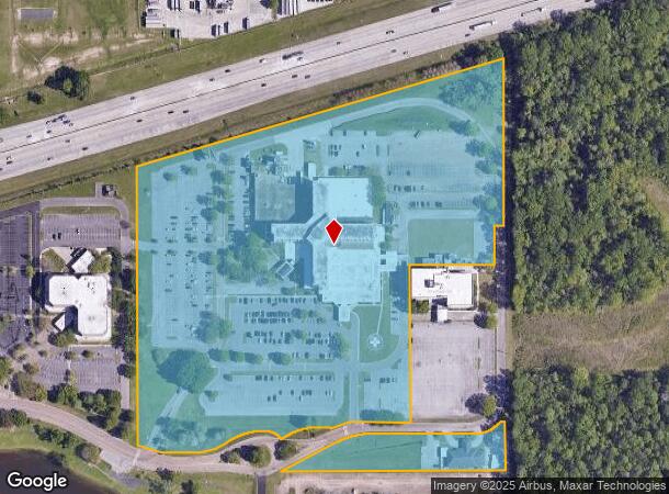  17000 Medical Center Dr, Baton Rouge, LA Parcel Map