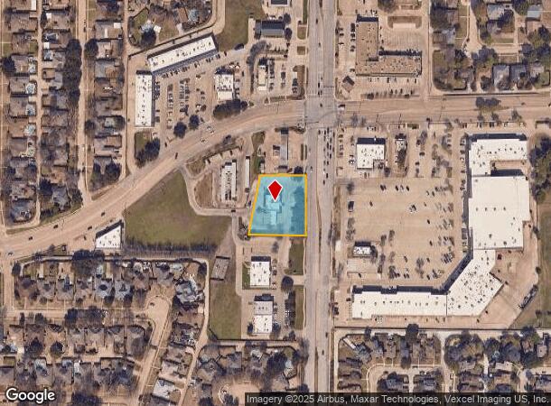  3047 Old Denton Rd, Carrollton, TX Parcel Map