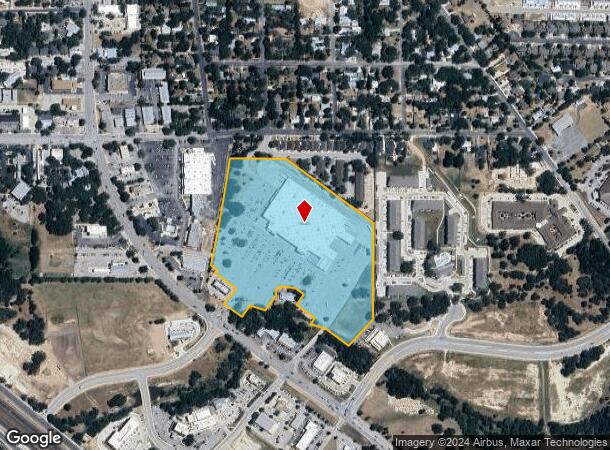  1381 S Main St, Boerne, TX Parcel Map