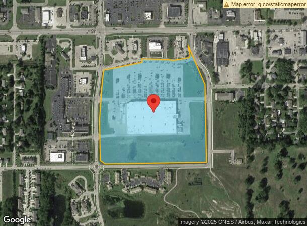  606 S Greenville West Dr, Greenville, MI Parcel Map