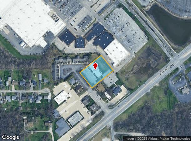 4626 W Jefferson Blvd, Fort Wayne, IN Parcel Map
