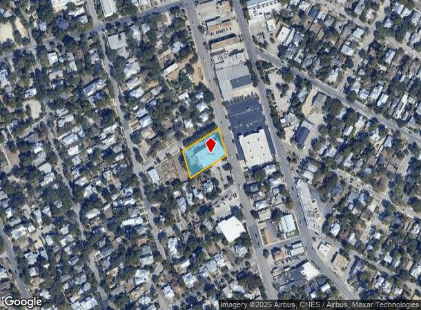  1209 S Saint Marys St, San Antonio, TX Parcel Map