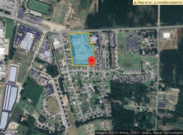  3700 Woodcliff Dr, Lumberton, NC Parcel Map