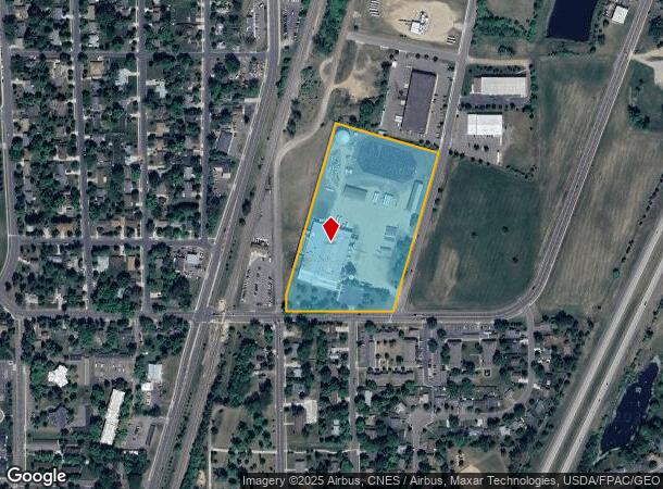  1001 Cleveland St S, Cambridge, MN Parcel Map