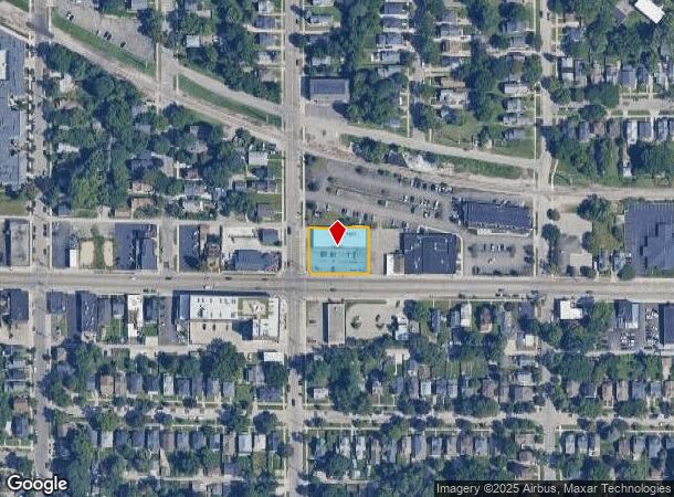  801 Michigan St Ne, Grand Rapids, MI Parcel Map