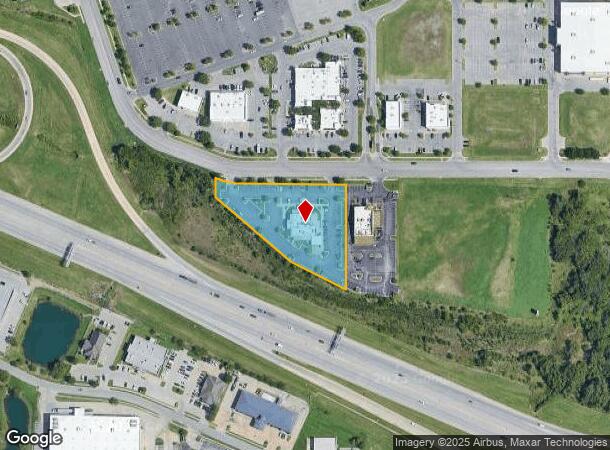  1301 E Hillside Dr, Broken Arrow, OK Parcel Map