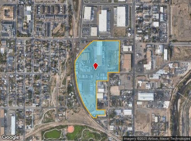  510 E 51St Ave, Denver, CO Parcel Map