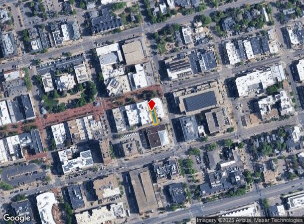  1434 Pearl St, Boulder, CO Parcel Map