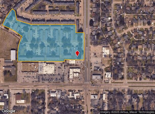  1341 N Jim Miller Rd, Dallas, TX Parcel Map