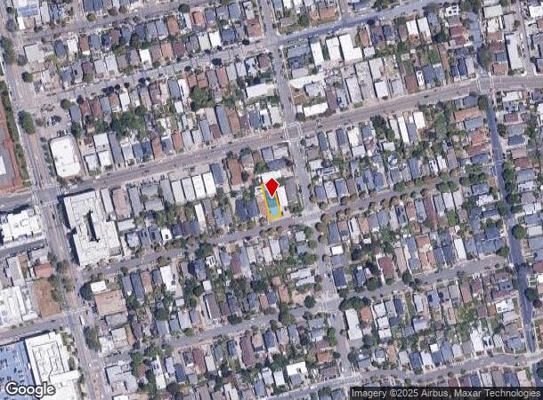 1255 Carrison St, Berkeley, CA Parcel Map