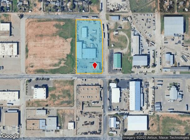  525 E 40Th St, Lubbock, TX Parcel Map