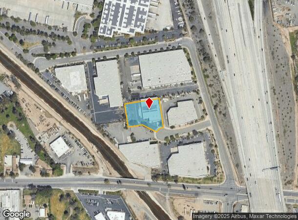 1245 Webb Cir, Corona, CA Parcel Map
