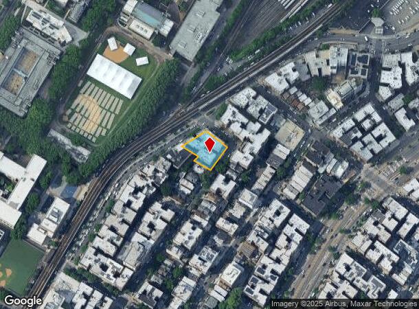  2819 Morris Ave, Bronx, NY Parcel Map