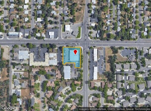 1671 Hartnell Ave, Redding, CA Parcel Map