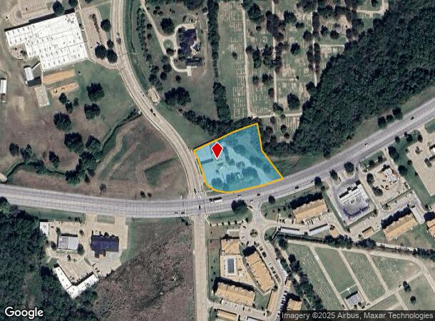  1712 W Ennis Ave, Ennis, TX Parcel Map