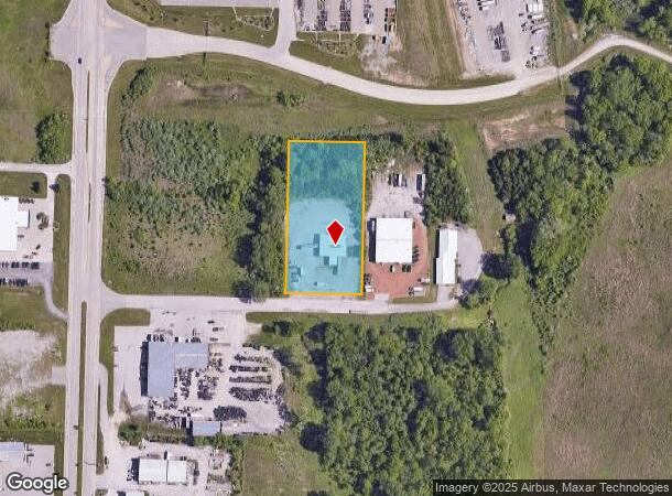 1275 E Harvester Rd, Columbia, MO Parcel Map