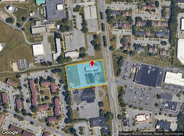  1631 Opossumtown Pike, Frederick, MD Parcel Map