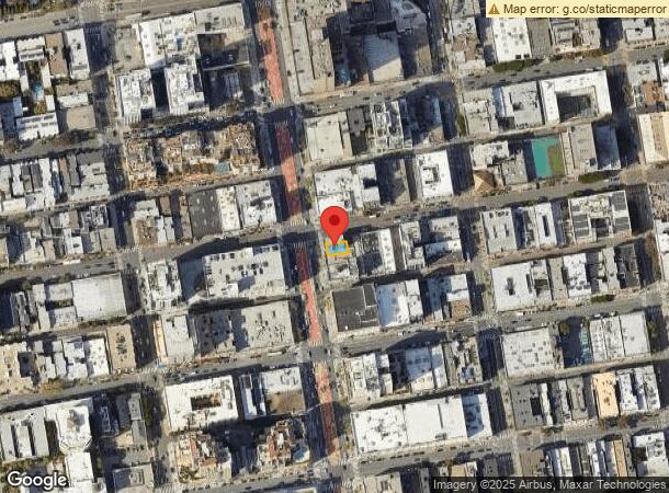  1485 Bush St, San Francisco, CA Parcel Map