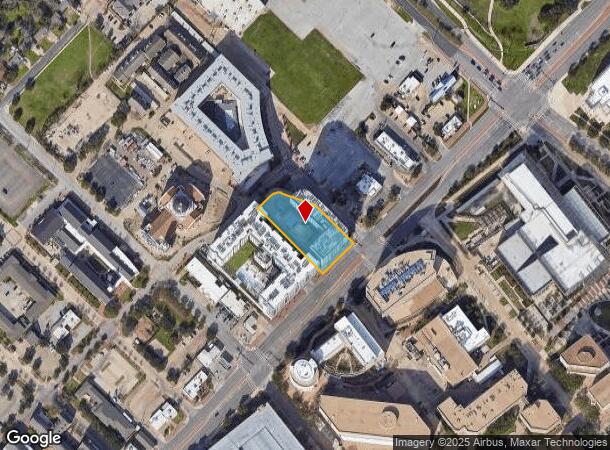  717 University Dr, College Station, TX Parcel Map