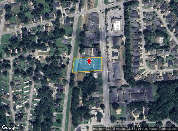  408 Se Main St, Simpsonville, SC Parcel Map