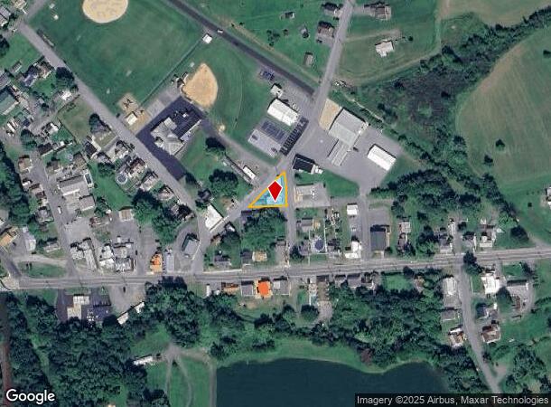  25 Grant St, Beech Creek, PA Parcel Map