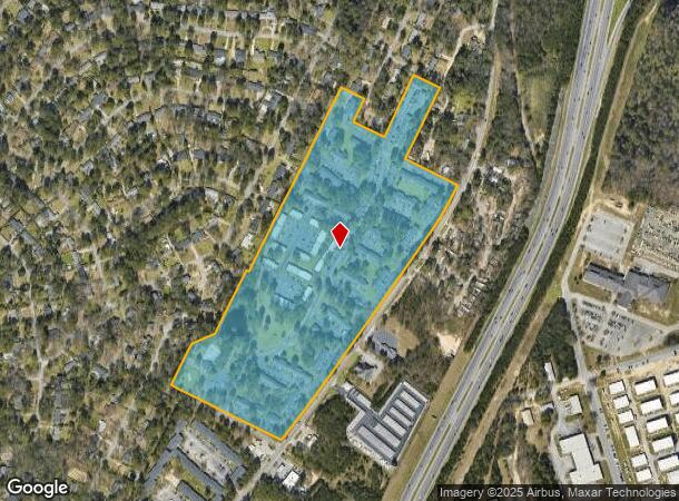  3509 Lake Ave, Columbia, SC Parcel Map