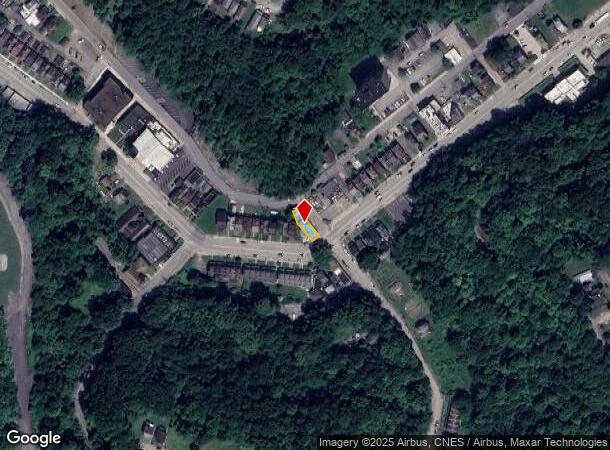 800 Franklin Ave, Aliquippa, PA Parcel Map