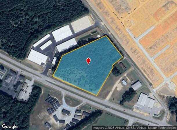  E Jackson Blvd N, Erwin, NC Parcel Map