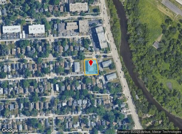  1653 Oakwood Ave, Des Plaines, IL Parcel Map