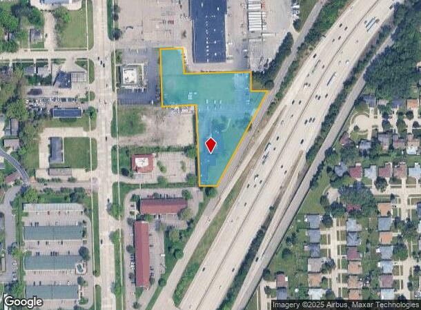 2111 Walter P Reuther Dr, Warren, MI Parcel Map
