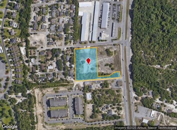 6138 Carolina Beach Rd, Wilmington, NC Parcel Map