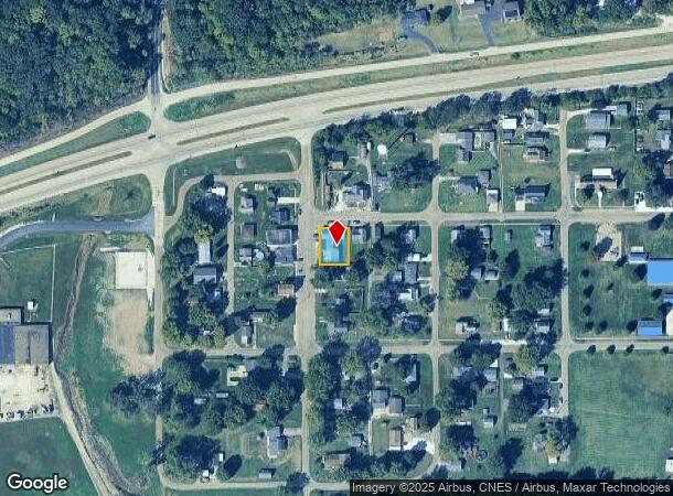 210 Washington St, Kingston Mines, IL Parcel Map
