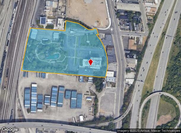 2535 Spring Grove Ave, Cincinnati, OH Parcel Map