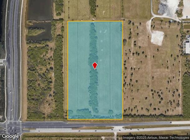 1909 Unknown, Melbourne, FL Parcel Map