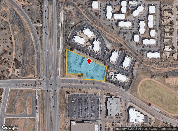  525 W Zia Rd, Santa Fe, NM Parcel Map