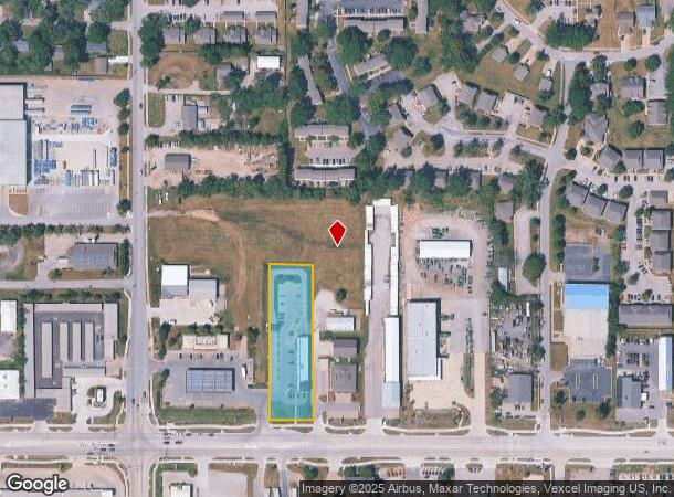 1040 E 23Rd St, Lawrence, KS Parcel Map