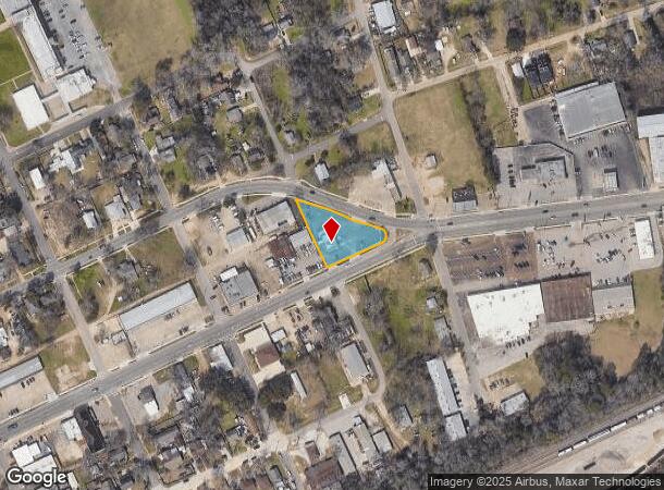  518 E Davis St, Conroe, TX Parcel Map
