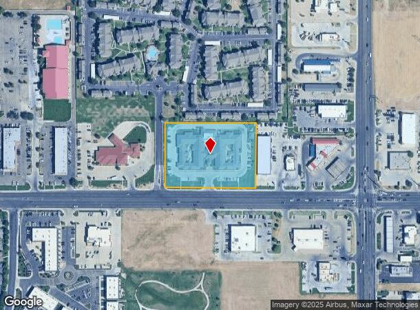 7480 Hillside Rd, Amarillo, TX Parcel Map