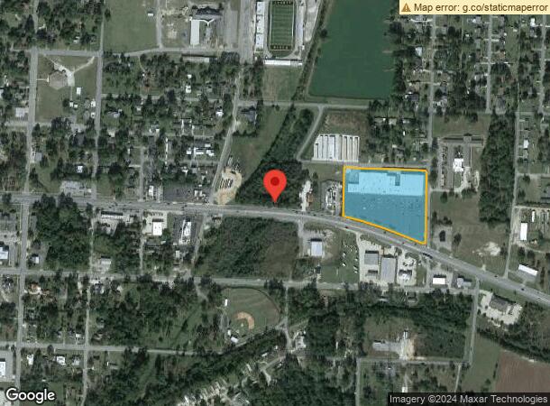  623 E Franklin St, Sylvester, GA Parcel Map