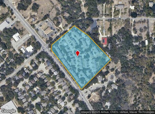  6298 Lockhill Rd, San Antonio, TX Parcel Map