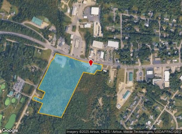 884 Kennedy Memorial Dr, Oakland, ME Parcel Map