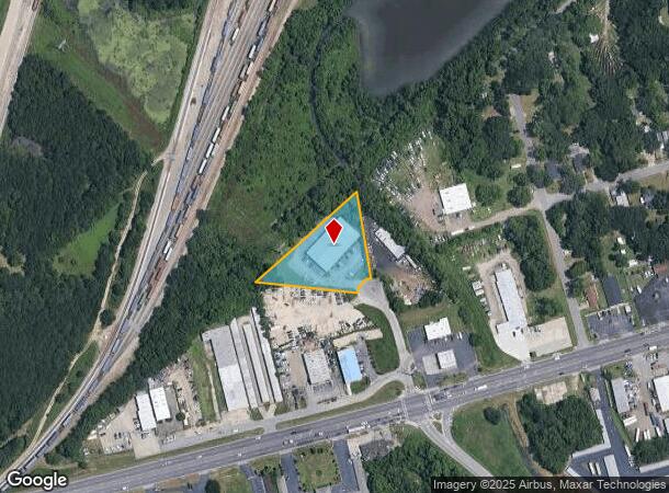  101 N Gamble Rd, Savannah, GA Parcel Map