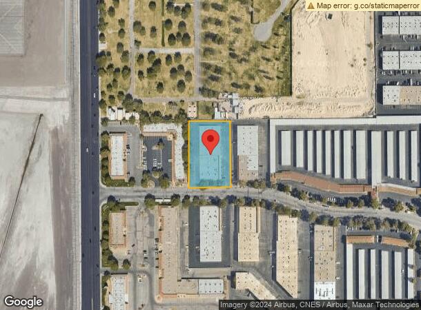  2470 Chandler Ave, Las Vegas, NV Parcel Map