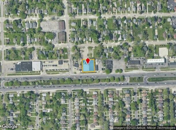 7233 E 8 Mile Rd, Warren, MI Parcel Map