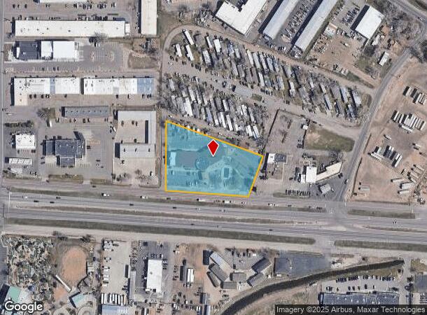 1638 E Mulberry St, Fort Collins, CO Parcel Map