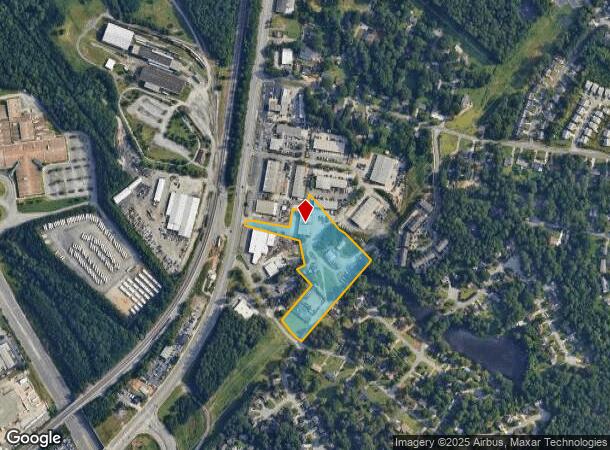  3586 Buford Hwy, Duluth, GA Parcel Map