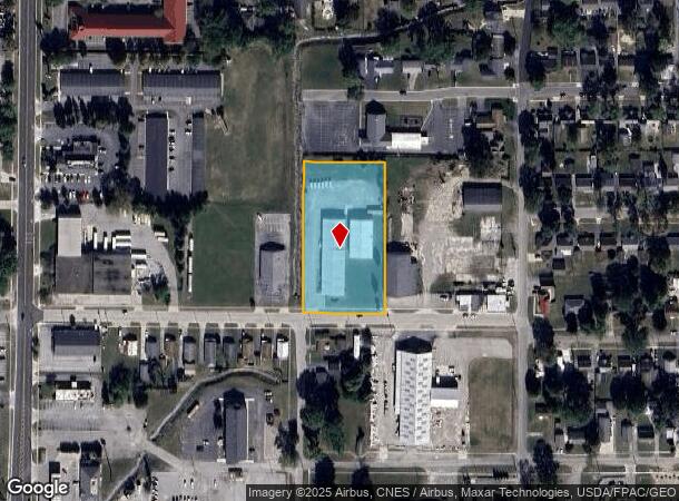  642 Rockwell Ave, Findlay, OH Parcel Map