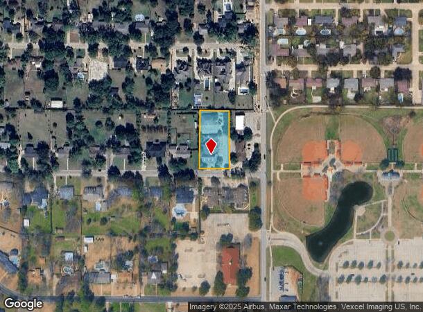  412 Timberline Dr N, Colleyville, TX Parcel Map