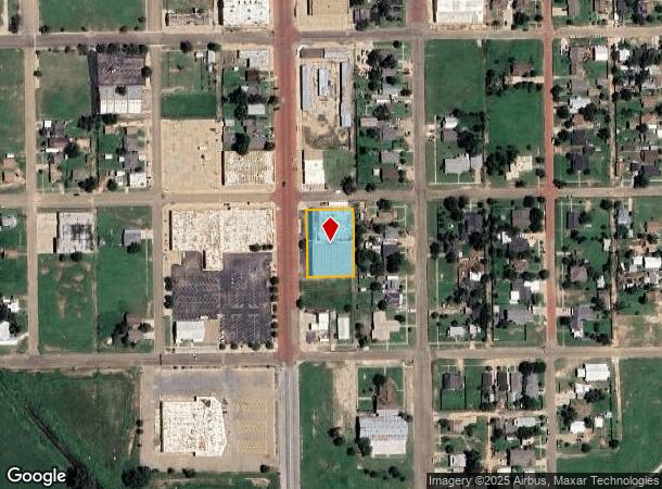  214 Broadway St, Plainview, TX Parcel Map