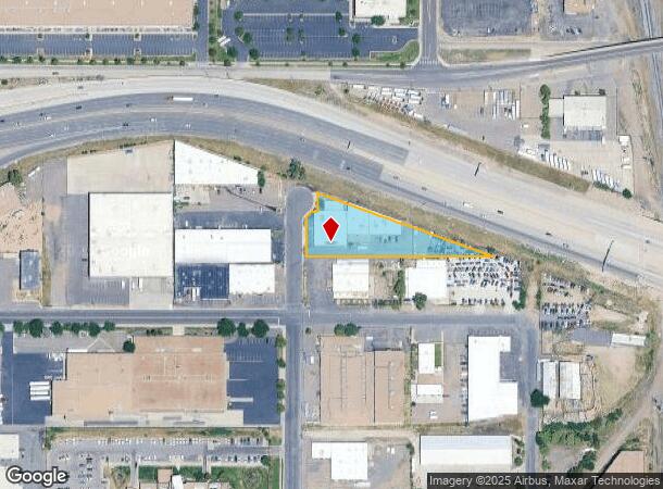 4710 Lipan St, Denver, CO Parcel Map